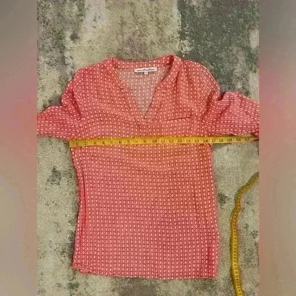 Women’s Red Ava Christina Blouse - Picture 6 of 8